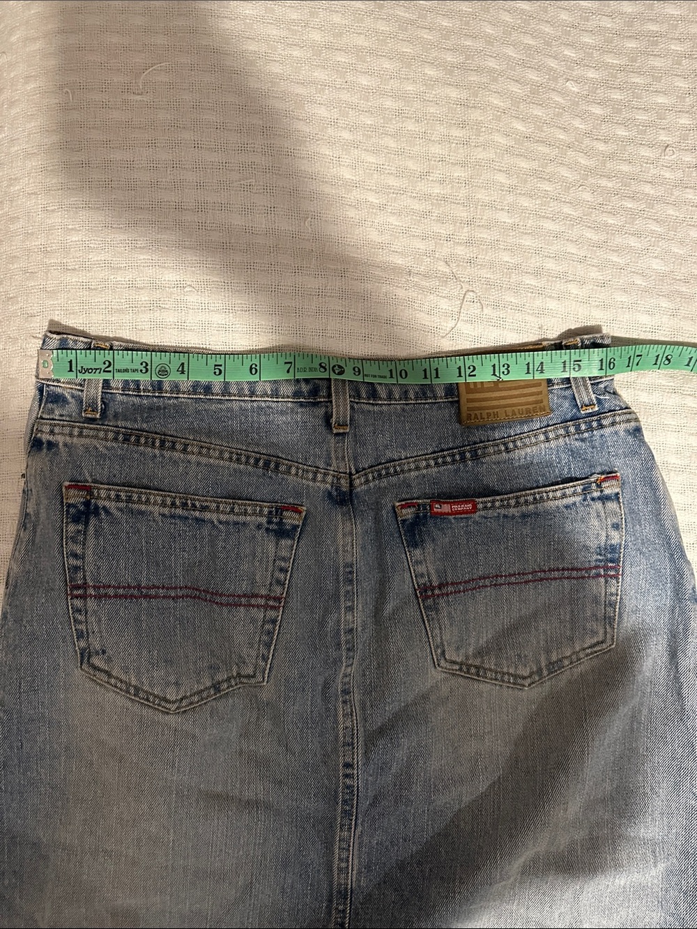 Lauren Jeans Co. Ralph Lauren knee skirt used - Picture 6 of 7